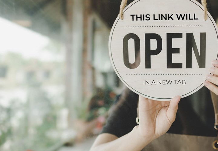 Ensure Links Explain They Open in A New Tab